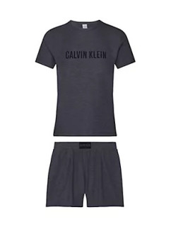 Spodní prádlo Dámské pyžamo S/S SLEEP SET 000QS7133EP7I - Calvin Klein