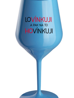 A NA TO  modrá nerozbitná sklenice na víno 470 ml model 19346595 - Giftela