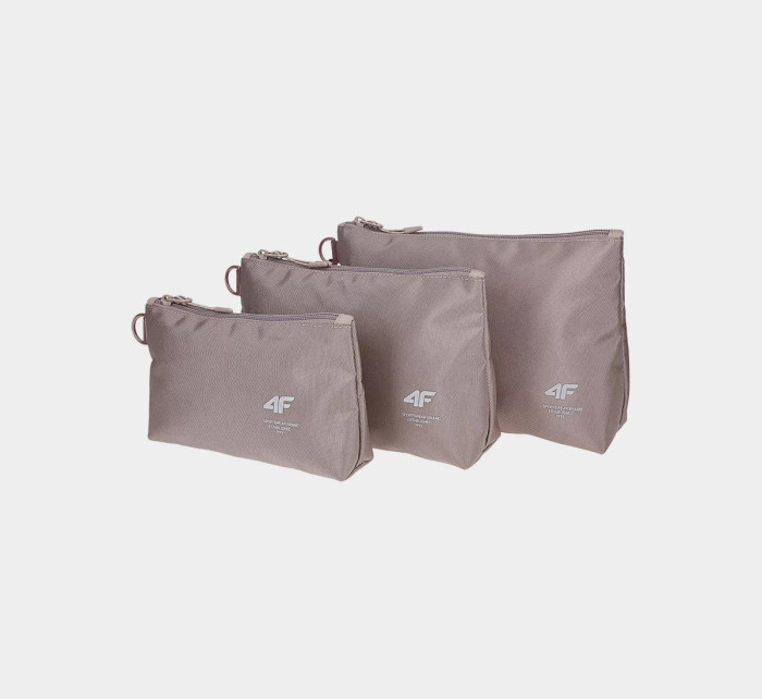 Set kosmetických tašek 4FSS23AWBGU011-56S růžová - 4F