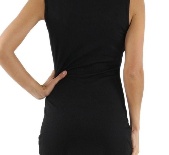 Společenské značkové šaty zdobené perlami krátké černé Černá model 15042427 - Luxestar