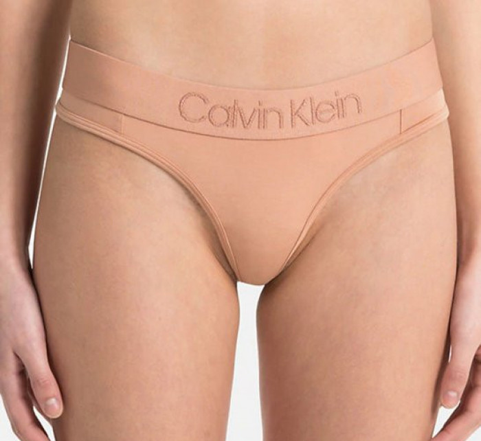Dámské tanga model 6693022 tělová - Calvin Klein
