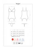 korzet corset  model 8252718 - Obsessive