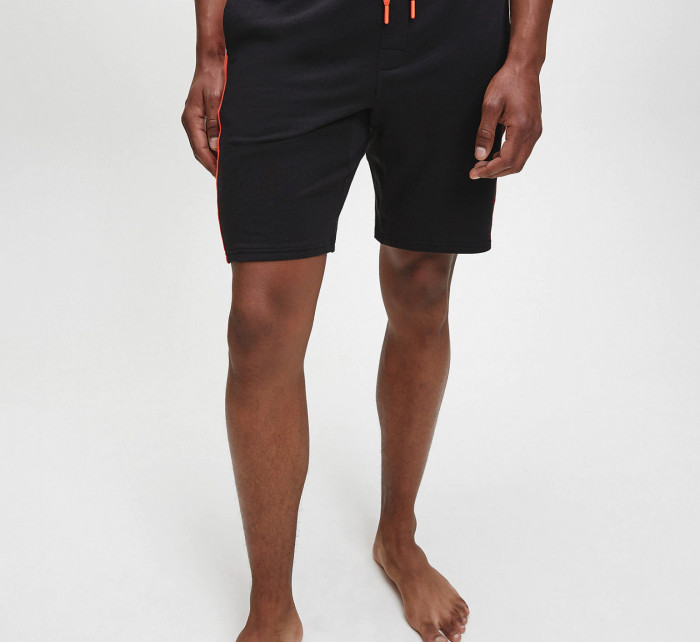 Pánske pyžamové šortky NM1800-001 čiernočervená - Calvin Klein