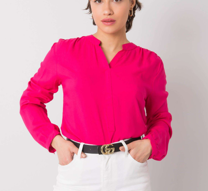 Dámská košile KS tmavě růžová RUE PARIS model 18480635 - FPrice