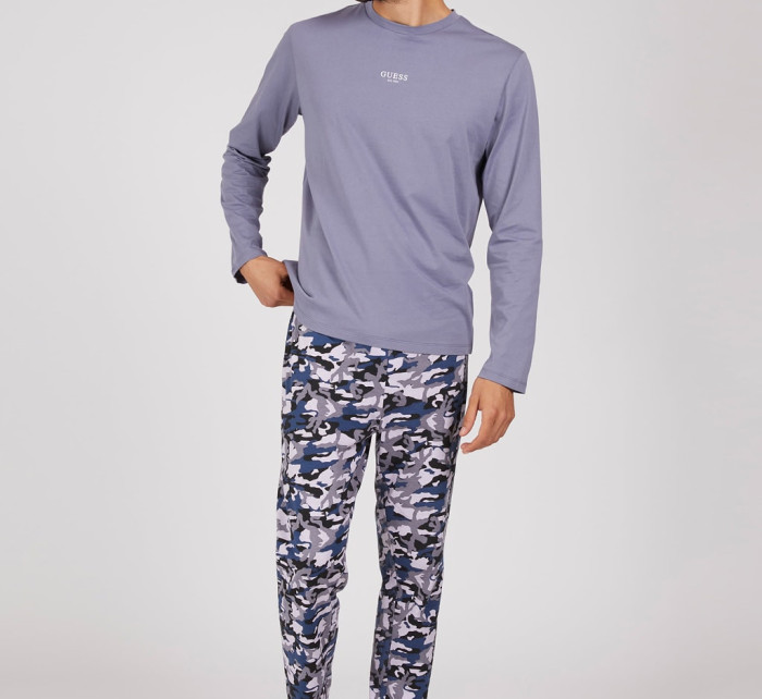 Pánské pyžamo U1BX01JR018 - P75L - Modrá - Guess