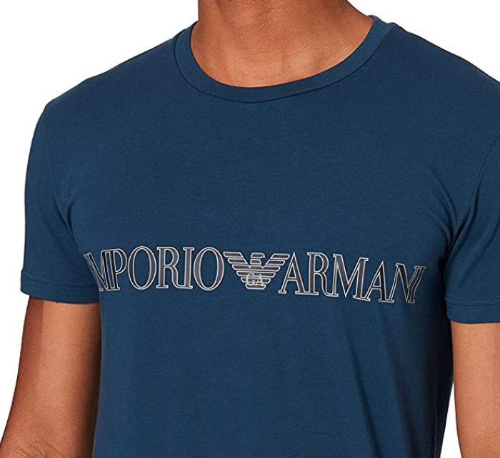 Pánský set triko + trenýrky    Modrá  model 16259358 - Emporio Armani