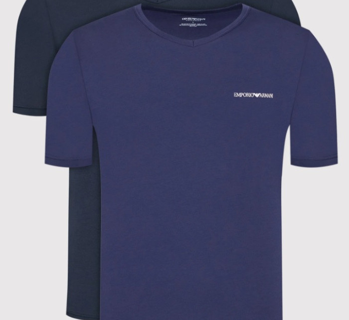 Pánske tričko - 111267 2R717 97035 - tm.modrá - Emporio Armani