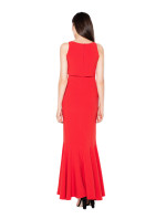 Šaty dlouhé model 18328266 červené - Venaton