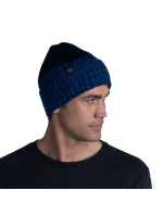 Unisex pletená fleecová čiapka Igor 1208507791000 tm. modrá - Buff
