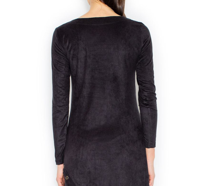 Dámské šaty model 18365261 černé - Figl