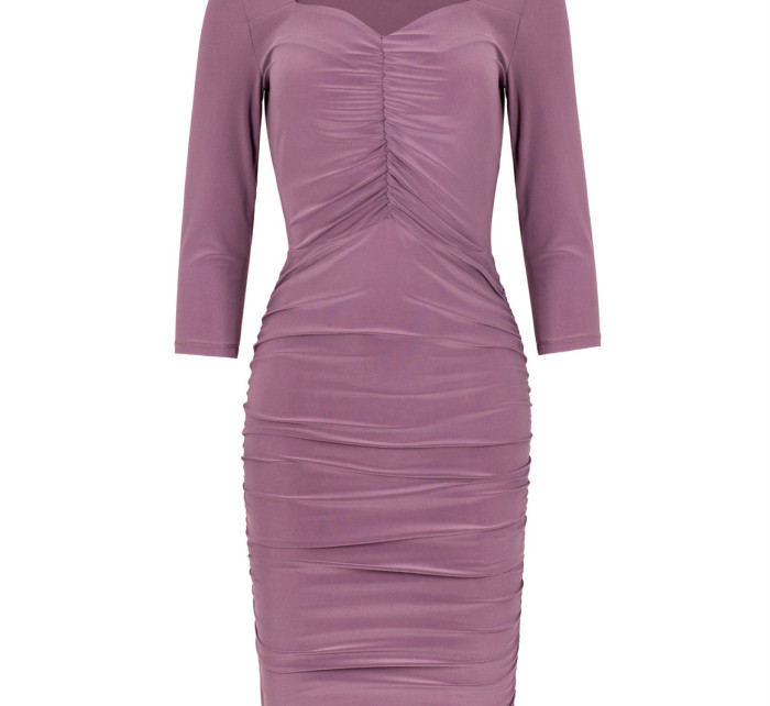 Dámské šaty model 18442894 fialová - Makover