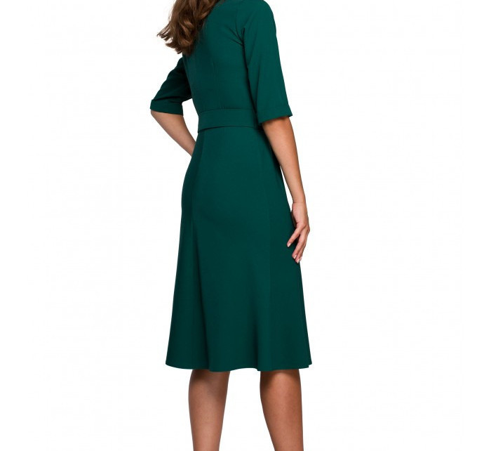 Dámské šaty model 18465324 tmavě zelená - STYLOVE