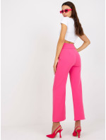 Dámské kalhoty model 18611614 tmavě růžová - FPrice