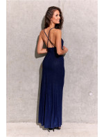 Dámské večerní šaty model 18647116 tmavě modrá - Roco Fashion