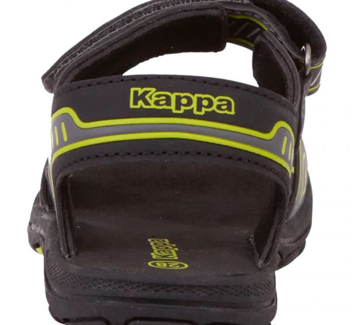 Dětské sandály Paxos K 260864K 1133 Černá se zelenou - Kappa