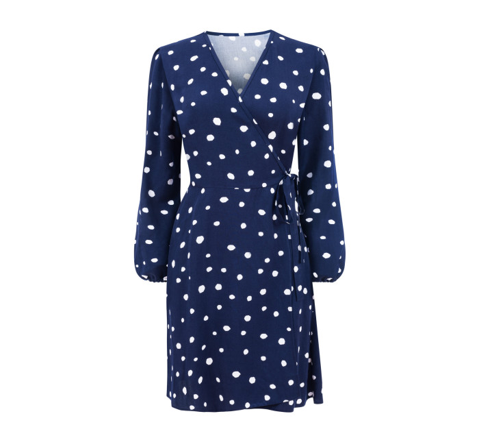 Dámské šaty Wendy Tmavě modrá vzor - Benedict Harper