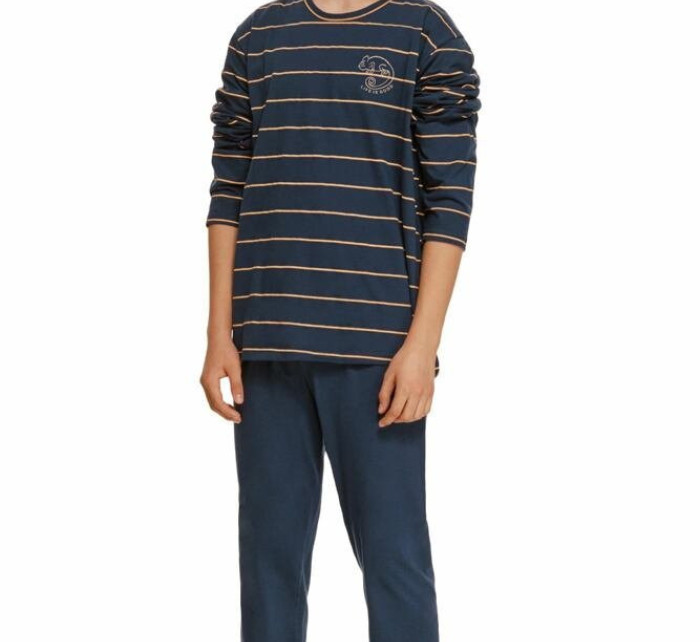 Chlapecké pyžamo Harry model 18842520 modré s pruhy - Taro