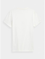 Pánské tričko H4L22-TSM029-12S bílé - 4F