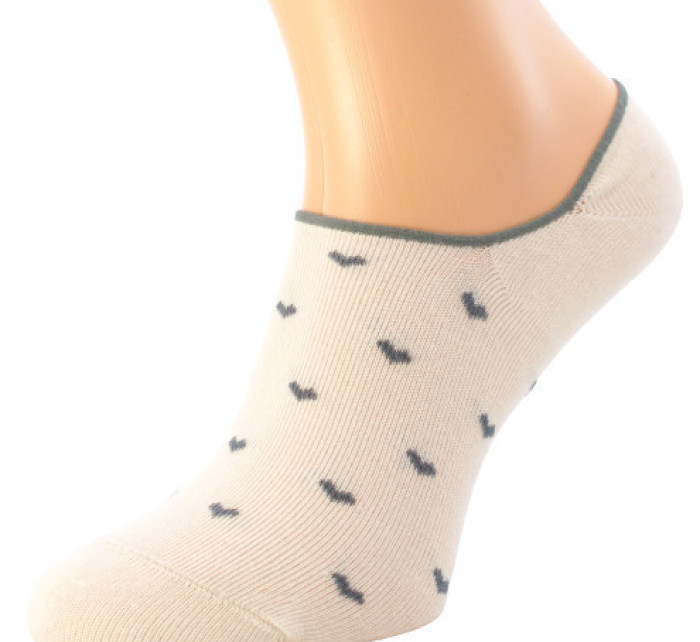 Dámské ponožky Lady D-528 Béžová vzor - Bratex