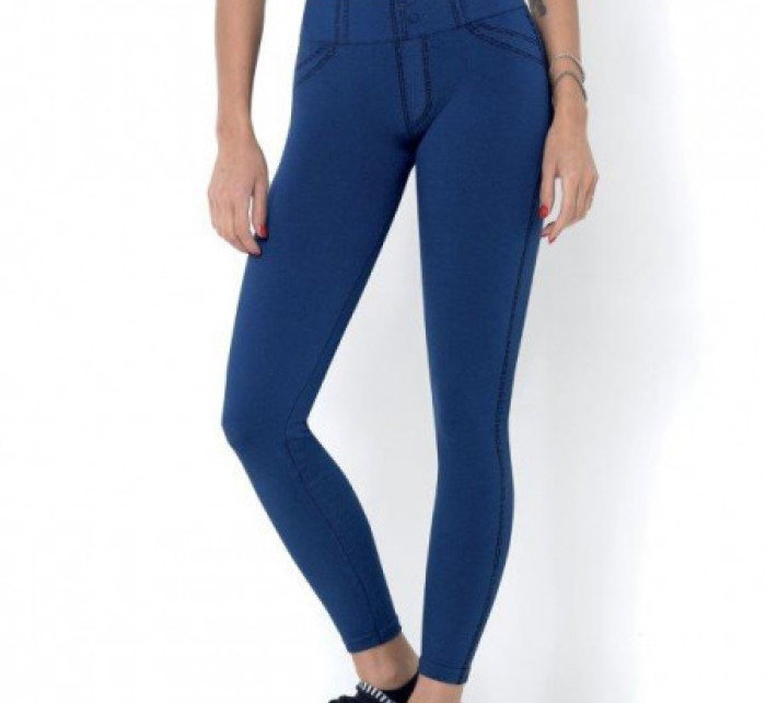 Dámske športové nohavicové legíny Jeansy Modellante 610346 Modrá jeans - Intimidea