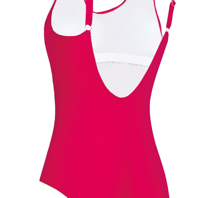 Dámské jednodílné plavky S36W-2d Fashion sport tm. růžové - Self