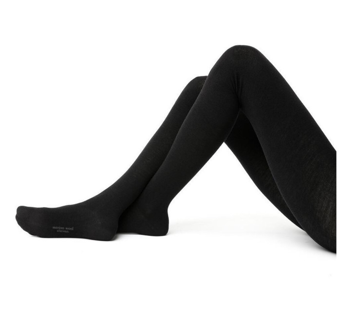 Dámské punčochové kalhoty model 19344928 Merino Wool černé - Steven