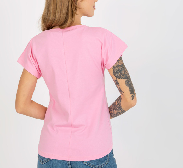 Dámské tričko VI TS růžová model 19379791 - FPrice
