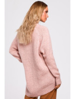 Dámský svetr model 19394756 Pudr růžová - Moe