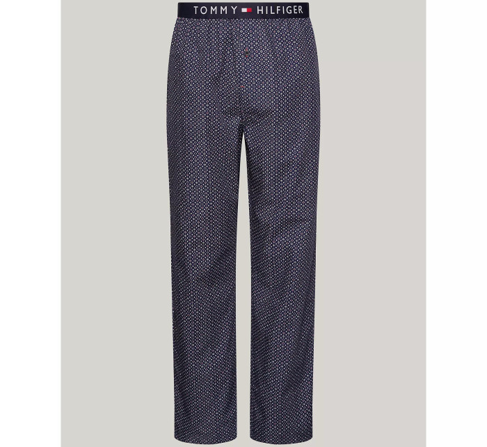 Pánské pyžamové kalhoty  tm. modré s potiskem  model 19503025 - Tommy Hilfiger