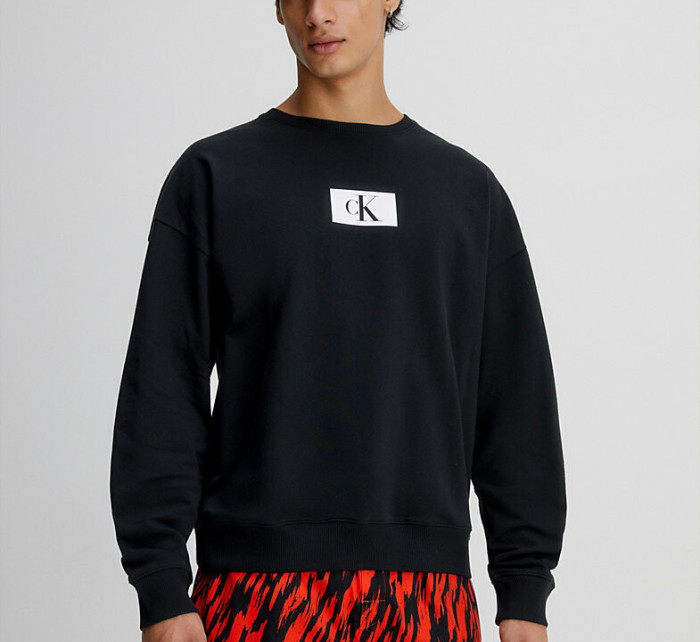 Pánská mikina Lounge Sweatshirt CK96 000NM2415EUB1 černá - Calvin Klein