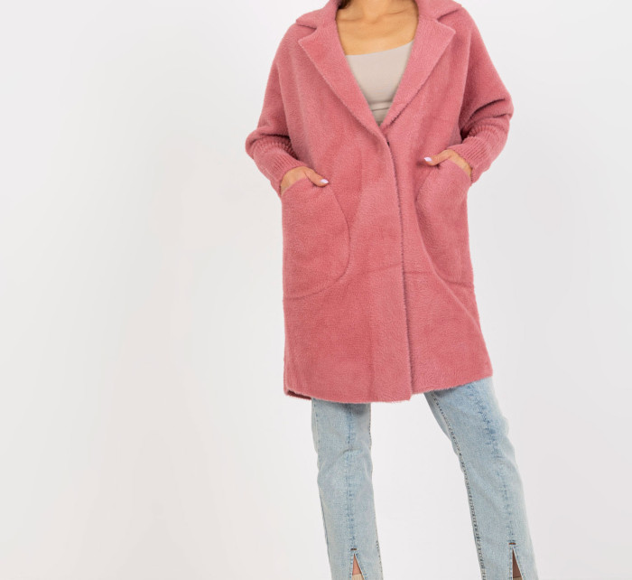 Dámský kabát MBM PL model 19701745 tmavě růžový - FPrice