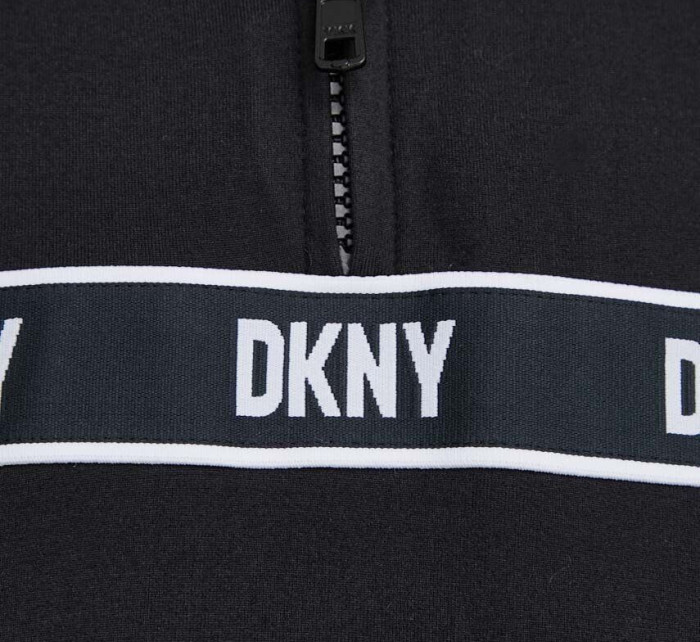 Dámské pyžamo YI80001 črné s potiskem - DKNY