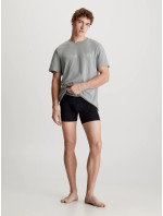 Pánské tričko na spaní 000NM2264E 5JX šedé - Calvin Klein