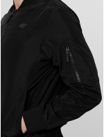 Pánska jarná bunda H4L21-KUMC001 čierna - 4F