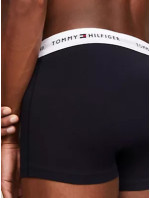 Pánske boxerky 3Pack UM0UM02768 0Y1 Grey/Black/Print - Tommy Hilfiger