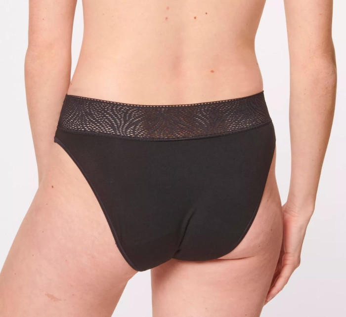 Dámské menstruační kalhotky Sloggi Period Pants Tai Medium černé