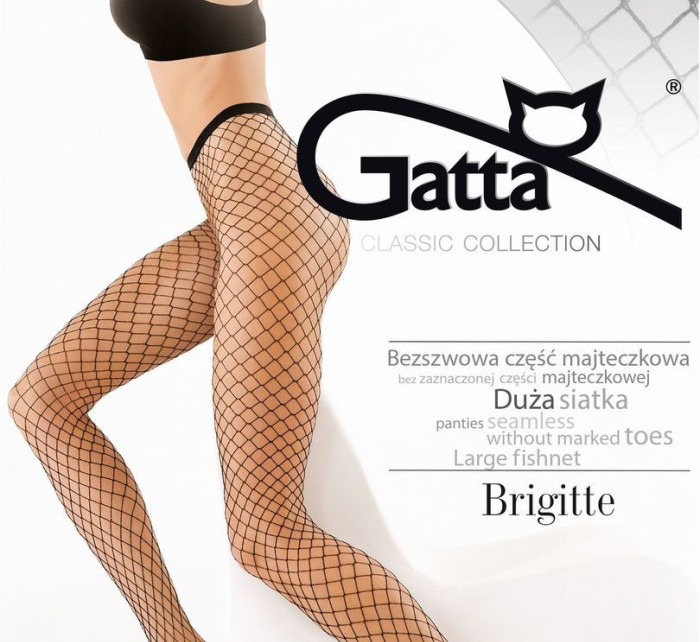 BRIGITTE - Dámske pančuchové nohavice kabaretky 05 - GATTA