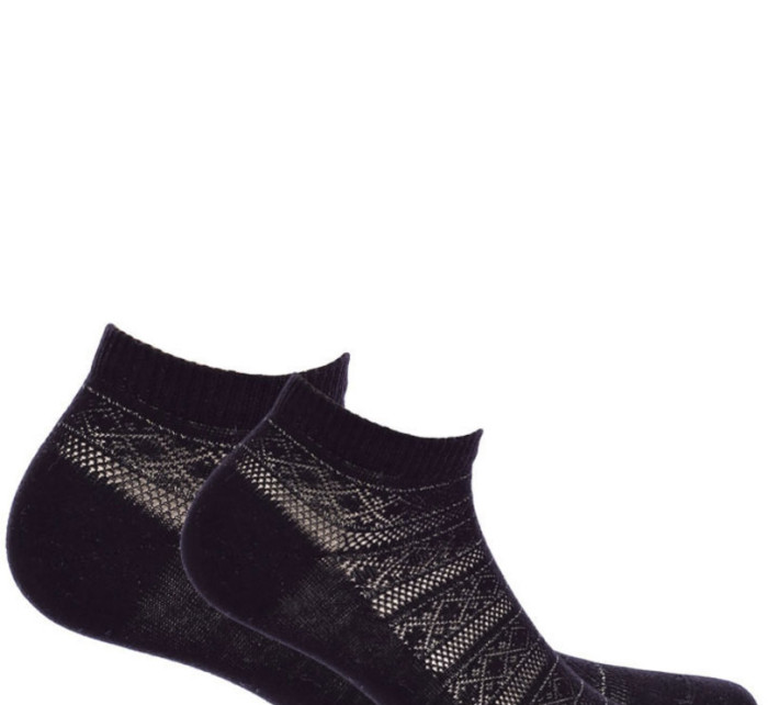 Ažurové dámské ponožky s model 17359223 - Wola