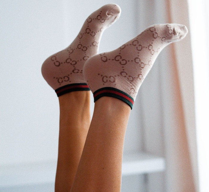 Dámské vzorované ponožky