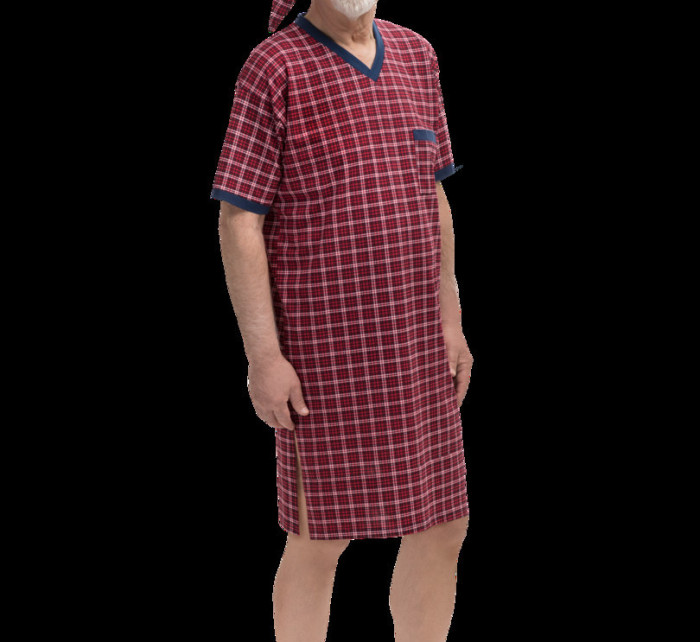 Pánská noční košile  krátké rukávy, vzor model 17075937 - MARTEL