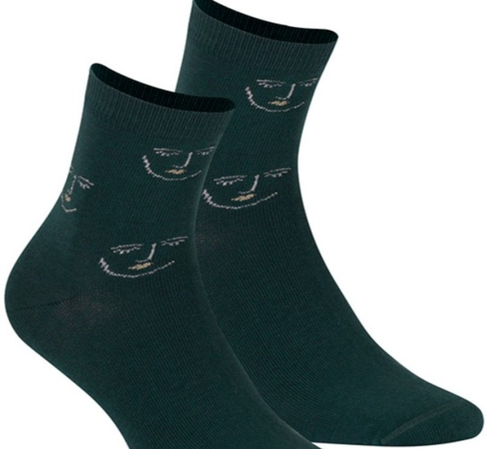 Dámske vzorované ponožky W84.140