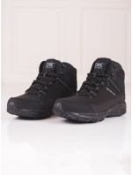 Originální dámské  trekingové boty černé bez podpatku