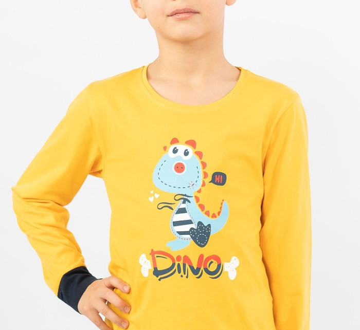 Dětské pyžamo dlouhé Dino