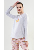 Dámské pyžamo dlouhé model 17843854 - Vienetta Secret