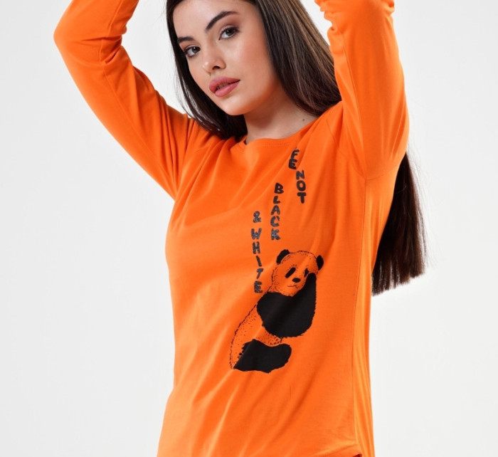 Dámske pyžamo dlhé Veľká panda