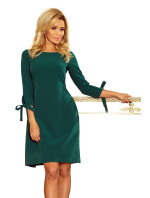 Zelené dámské šaty s mašlemi model 5943391 - numoco