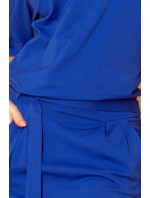 Dámske šaty v Chrpová farbe s krátkymi rukávmi model 7268102