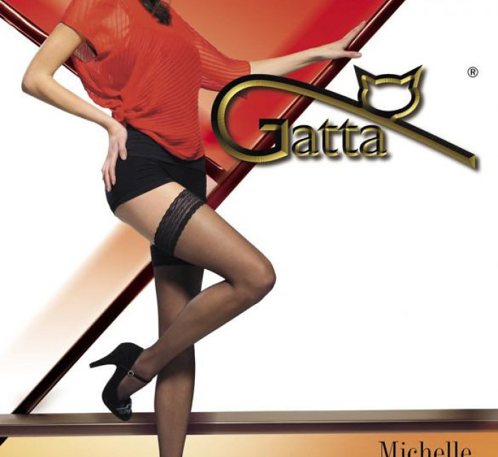Samodržící punčochy Michelle nr 04 model 5769623 8 den - Gatta