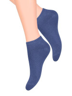 Hladké dámske ponožky Steven art.052