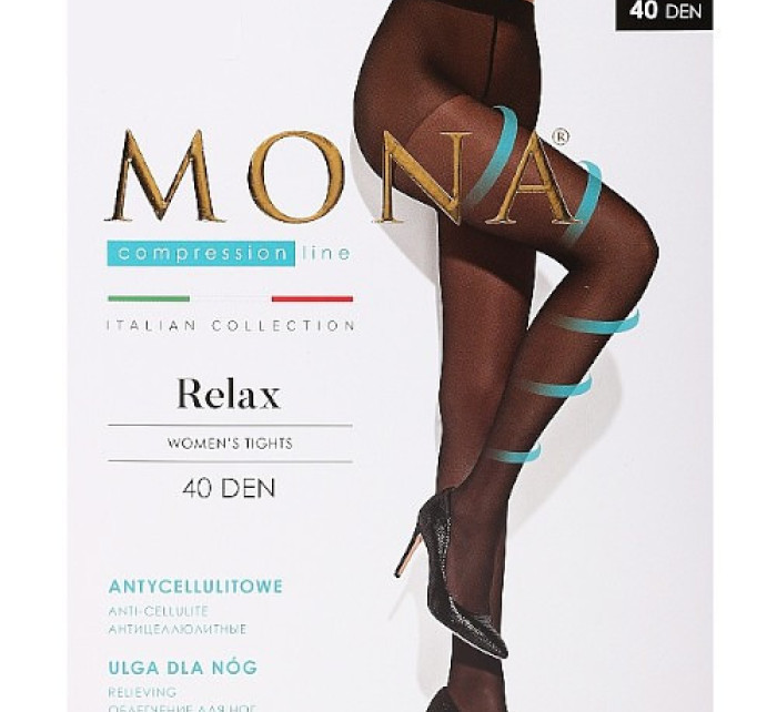 Dámské punčochové kalhoty Mona Relax 40 den XL